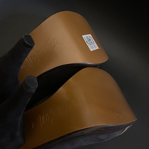 NIB Marni Purple Pink Suede Platform Heels Slingbacks Made in Italy Sz 40 $950 - Picture 10 of 16